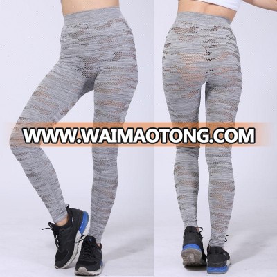 Lace Nylon Women's Seamless Leggings, Excellent Quality Girls Casual Leggings, Comfy Stretchy Full Length Leggings